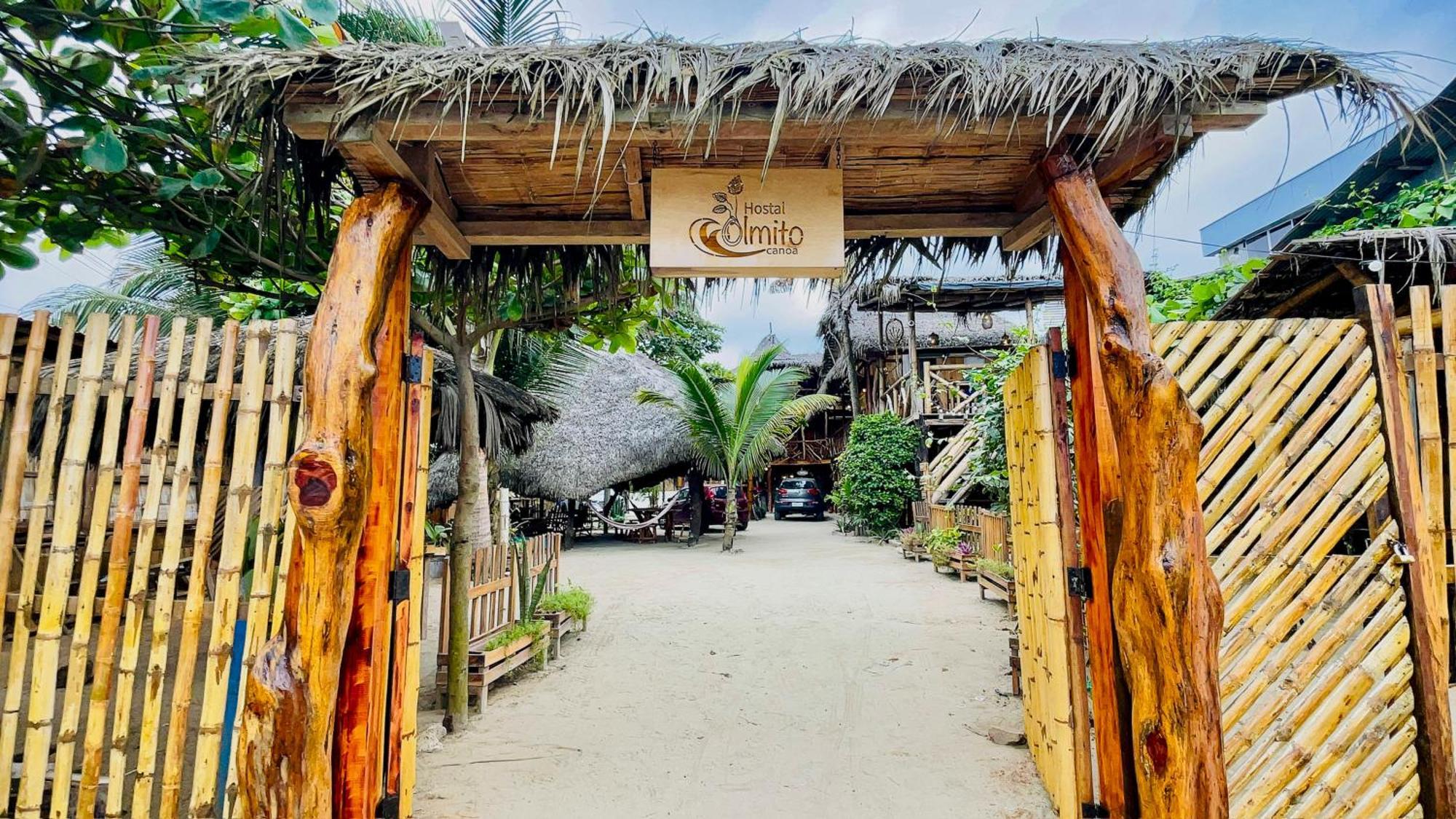 Hostal Olmito Canoa Kültér fotó