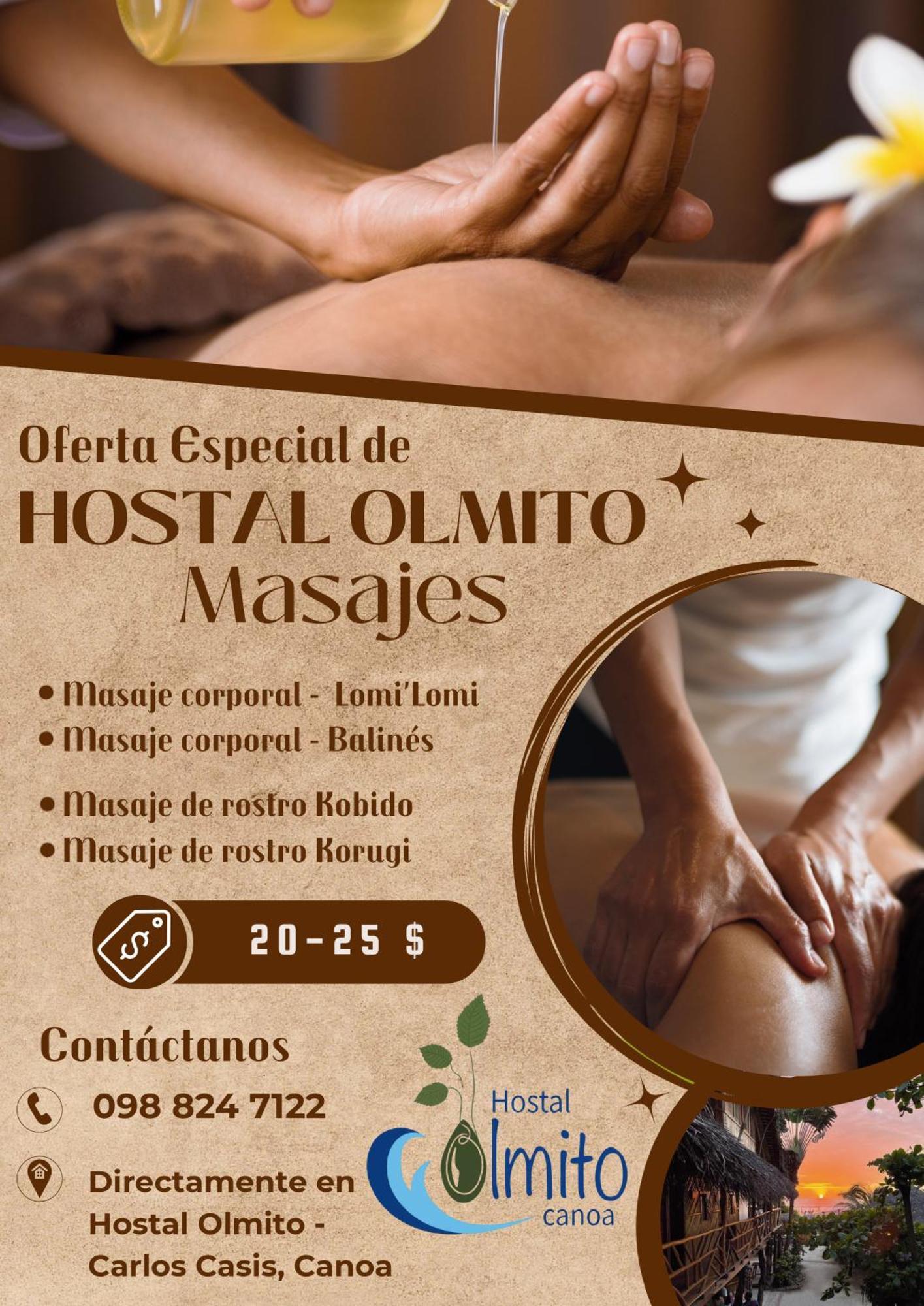 Hostal Olmito Canoa Kültér fotó